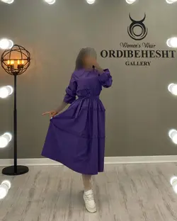 پیراهن سه چین - کد 1235