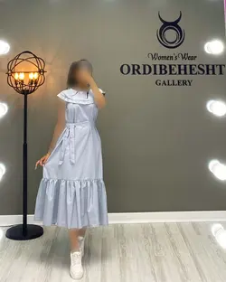 پیراهن پوپلین - کد 1260