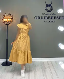 پیراهن پوپلین - کد 1260