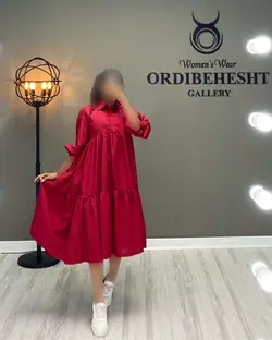 پیراهن سه طبقه - کد 1252