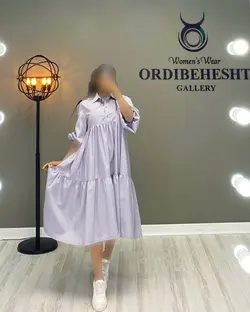پیراهن سه طبقه - کد 1252