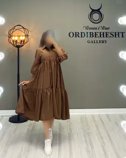 پیراهن سه طبقه - کد 1252