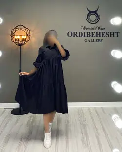 پیراهن سه طبقه - کد 1252