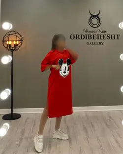 پیراهن میکی موس - کد 1227