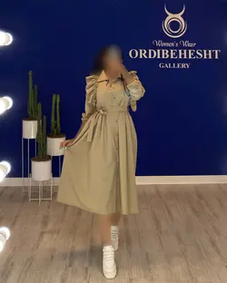 پیراهن آستین بلند - کد 983