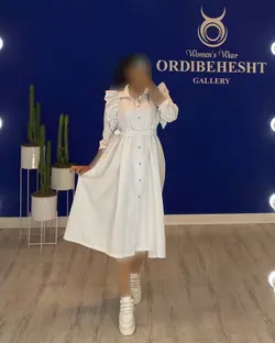 پیراهن آستین بلند - کد 983