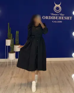 پیراهن آستین بلند - کد 983