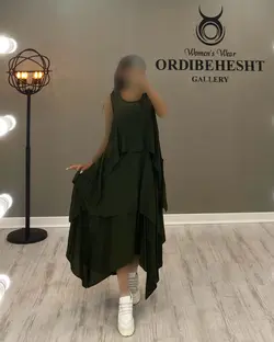 پیراهن طبقه ای - کد 1209