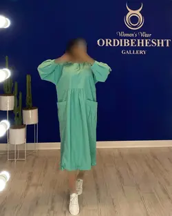 پیراهن دو جیب - کد 1039
