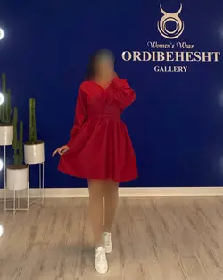 پیراهن یقه هفتی - کد 1155