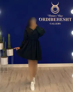 پیراهن یقه هفتی - کد 1155