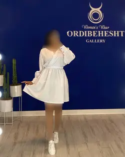 پیراهن یقه هفتی - کد 1155