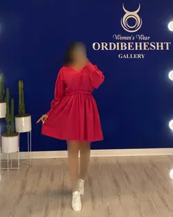 پیراهن یقه هفتی - کد 1155