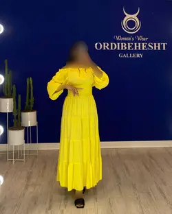 پیراهن کمر کش - کد 1095