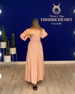 پیراهن کمر کش - کد 1095