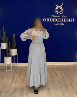 پیراهن کمر کش - کد 1095