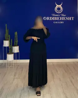 پیراهن کمر کش - کد 1095