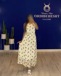 پیراهن ساحلی - کد 1102