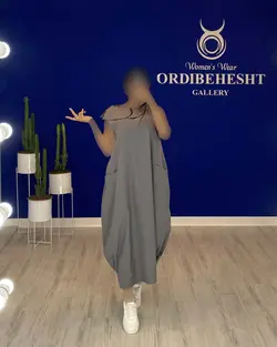 پیراهن دو جیب - کد 1070
