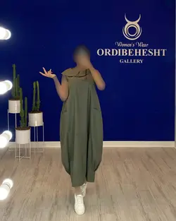 پیراهن دو جیب - کد 1070