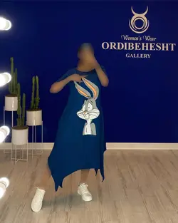 پیراهن خرگوشی - کد 1091