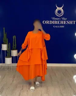 پیراهن بغل بلند - کد 1062