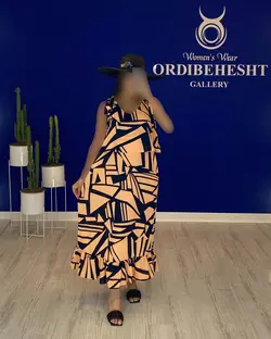 ساحلی طرح هندسی - کد 1067