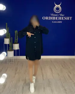 پیراهن کوتاه - کد 1058