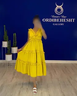 پیراهن یقه هفت - کد 1074