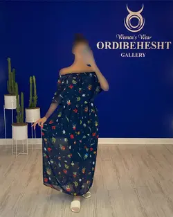 پیراهن ساحلی - کد 1080