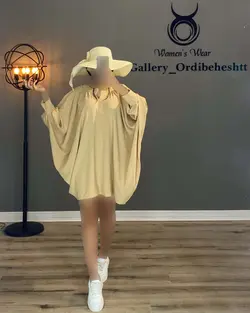 پیراهن کیمونویی - کد 1029