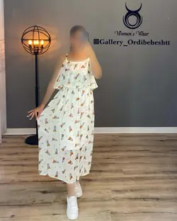 پیراهن ساحلی - کد 1050