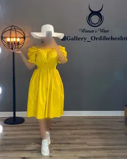 پیراهن کمرکش - کد 1053