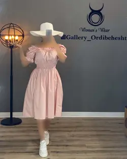 پیراهن کمرکش - کد 1053