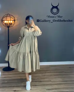 پیراهن طبقه ای - کد 1015