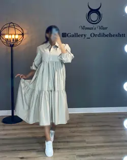 پیراهن طبقه ای - کد 1015