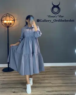 پیراهن طبقه ای - کد 1015