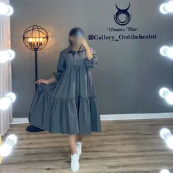 پیراهن طبقه ای - کد 1015