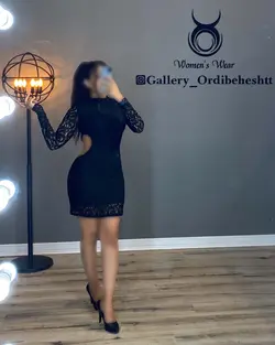 پیراهن کوتاه طرح راشل - کد 1001