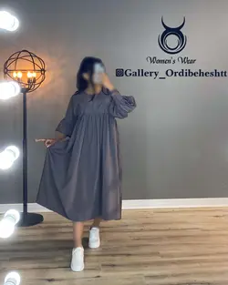 پیراهن آستین پف - کد 953