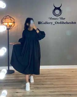 پیراهن آستین پف - کد 953