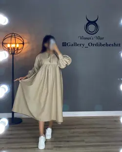 پیراهن آستین پف - کد 953