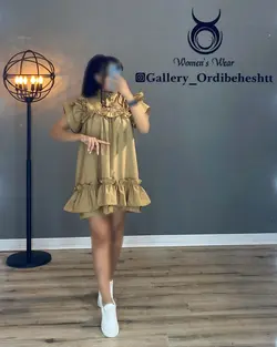 پیراهن آستین حلزونی - کد 997