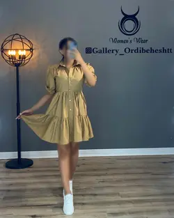 پیراهن طبقه ای - کد 993