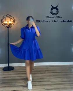 پیراهن طبقه ای - کد 993