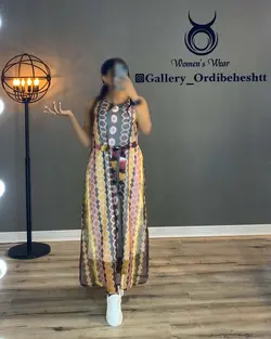 پیراهن ساحلی - کد 977