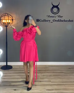 پیراهن یقه رومی - کد 971