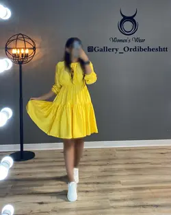 پیراهن طبقه ای - کد 962