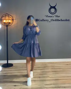 پیراهن طبقه ای - کد 962