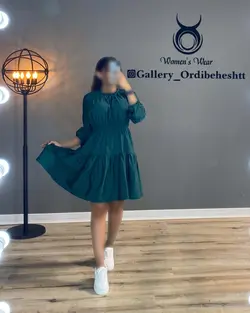 پیراهن طبقه ای - کد 962